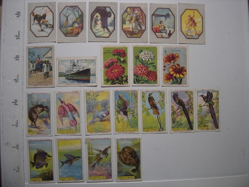 Lot chromos anciennes - lot, de