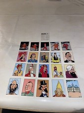 1 IMAGE PANINI AUTOCOLLANT STICKER AVENTURE DE TINTIN 90 1 CHOIX 1990 PERSONNAGE