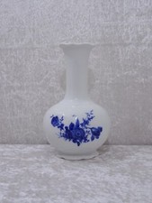 Vase En Porcelaine Schumann Arzberg Design - Vintage - 17,5 Cm - VRAI COBALT