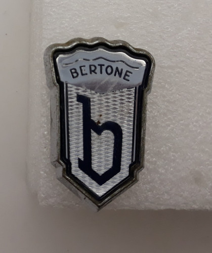 Plaque écrite bertone fiat - Écrite,