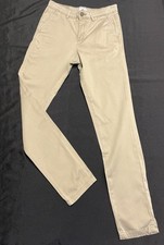 Pantalon Chino Slim Beige