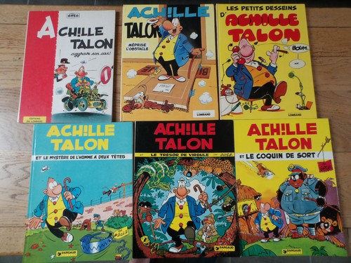 Lot achille talon greg - achille,