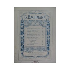 BACHMANN Georges Les Patineuses Piano