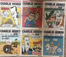 Lot 6 Charlie Hebdo 2012 Bachar Drogues Corse Benhabib Mariage gay Fellag Romney