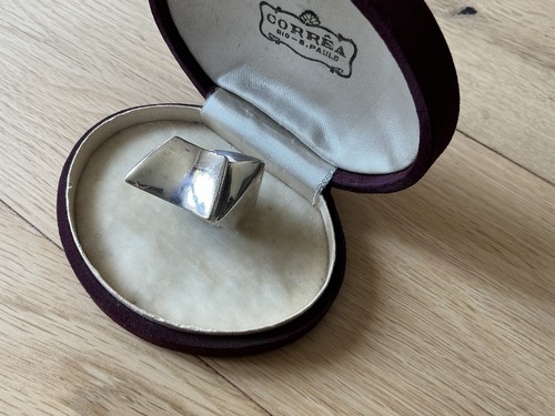 Bague moderniste vintage - bague,