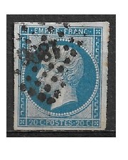 Timbre FRANCE YT 14 MI 13 20c