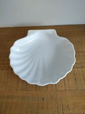 Plat à Four Forme de Coquillage Emile Henry - Blanc - Vintage - Original 