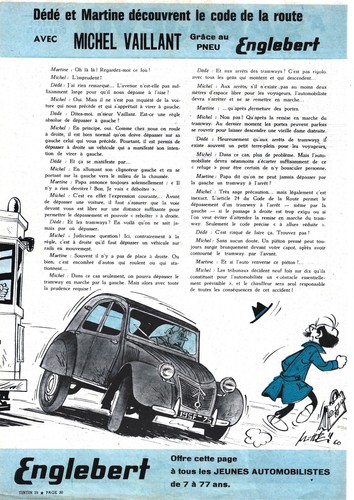 Publicité pneu englebert - publicité,