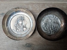 Lot de coupelles argent Marine