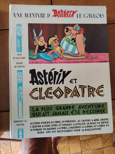 Asterix cleopatre 1968 - bd, et