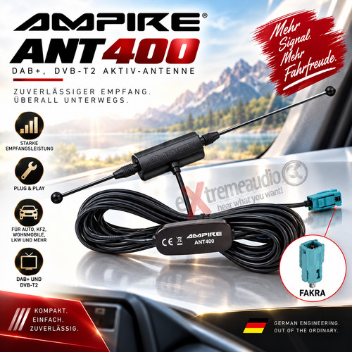 Antenne active ampire ant400 - active,