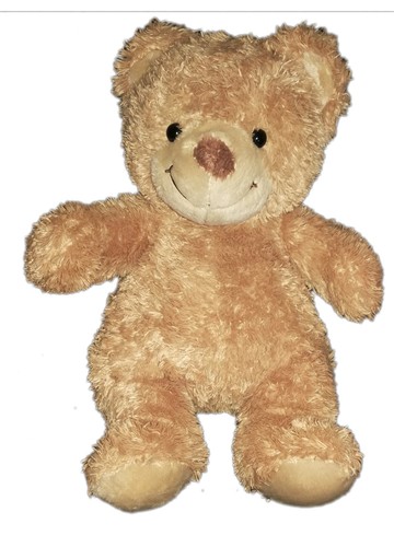 Peluche doudou ours marron