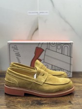 Le Mocassin Modèle Weston En Cuir Suédé Sable Fait En Italie Homme 41