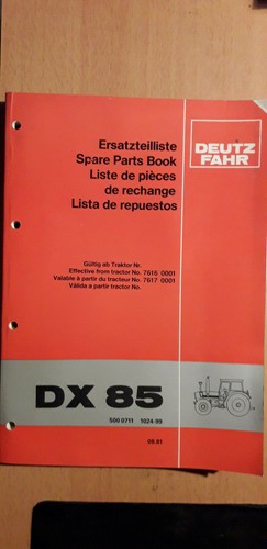 Deutz fahr tracteur - fahr, dx