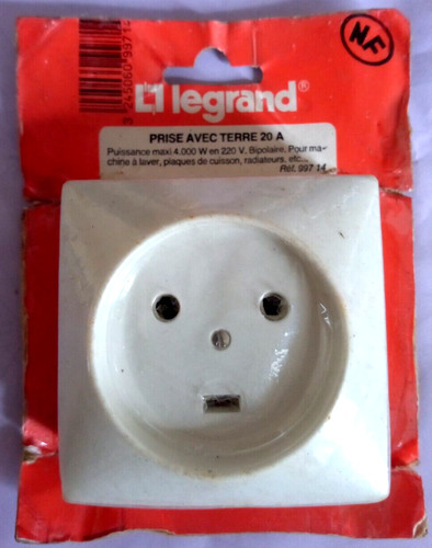 Legrand prise t - +, 20a