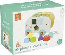 Jouet Pour Bébé En Forme D'Éléphant De Jungle À Tirer Par Les Jouets Orange
