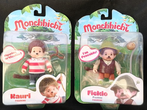 Monchhichi kiki figurines - monchhichi,
