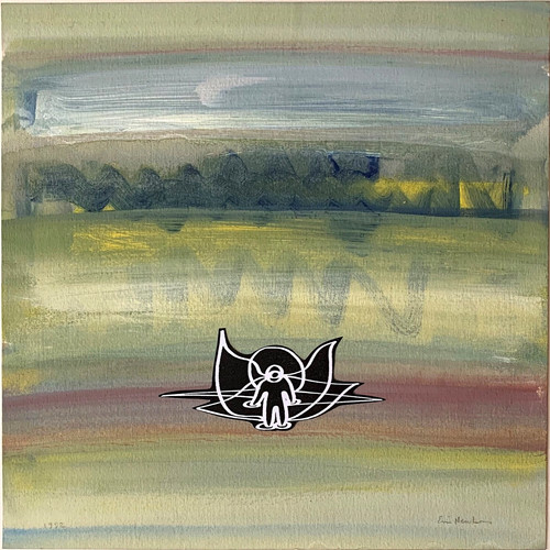 Ervin neuhaus gouache - gouache, et