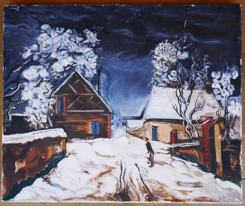 Tableau signé barrachino - signé,
