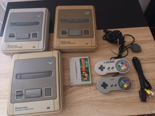 Lot consoles nintendo super - lot,