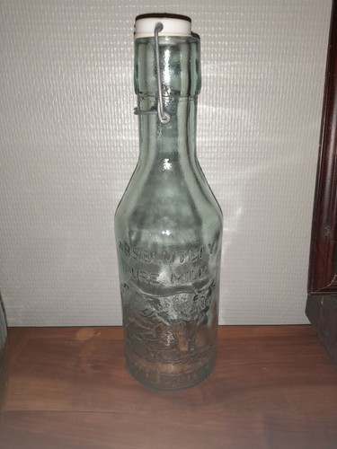 Ancien bouteille verre - ancien,