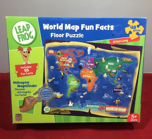 Leap frog world map floor - leap,