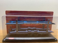 SERIE GARAGE REMORQUE PORTE VOITURES TRANSPORTS DAGOBERT SOUS BLISTER 1/43