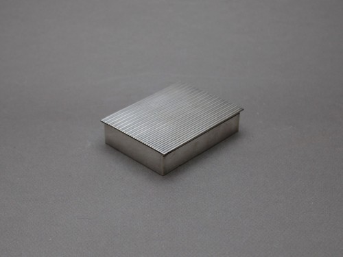Small silverplate cigarette - small,