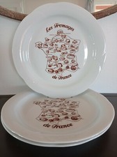 3 ASSIETTES A FROMAGE