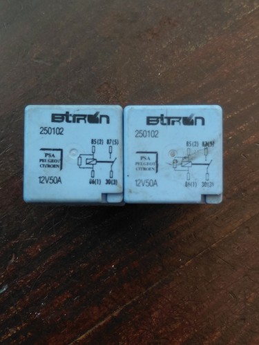 Relais bitron 250102 12v - 250102.12v, 50a