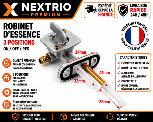 Universel 34mm robinet essence - universel,