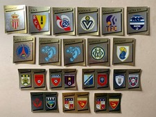 LOT 18 STICKERS PANINI FOOT 89 - CHAMPIONNAT DE FRANCE - LOGO EQUIPES