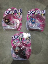 Lot de 3 ZOOBLES Z-GIRLZ & HAPPITAT - NEUFS