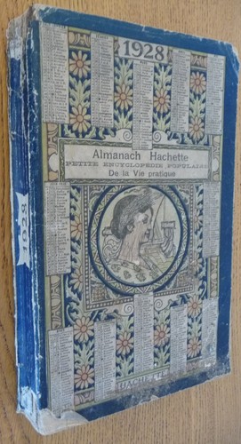 Almanach hachette année 1928 - almanach,
