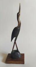 Statuette de Héron en corne