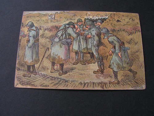 Carte postal militaire - carte,