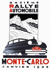 1932 RALLYE MONTE CARLO Rf0362