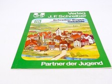 JFS J.F SCHREIBER ANCIEN CATALOGUE 1980s PLANCHES À DÉCOUPER MAQUETTES CARTON