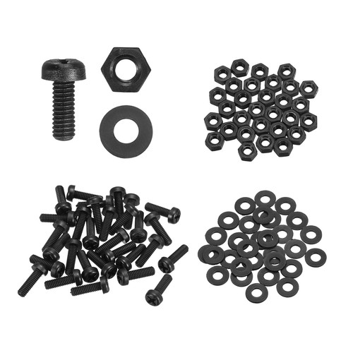 Boulons tête ronde nylon - 30,