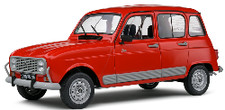 Renault R4 GTL Red 1/12 -