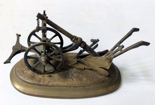 Sculpture charrue bourguignon - charrue,
