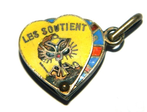 Superbe rare pendentif en - et,