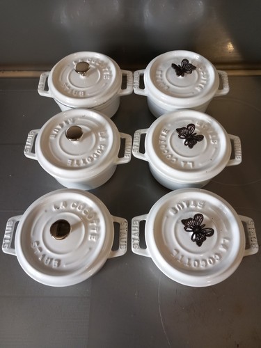 Staub mini cocottes blanc - , 6