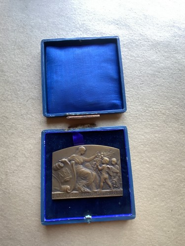 Plaque médaille compagnie - médaille,