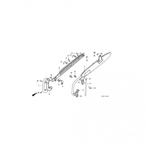 Patte fixation pour grille - de,