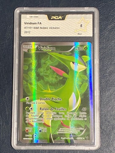Carte pokémon viridium - viridium, fa