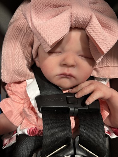 100 silicone reborn baby girl - silicone,