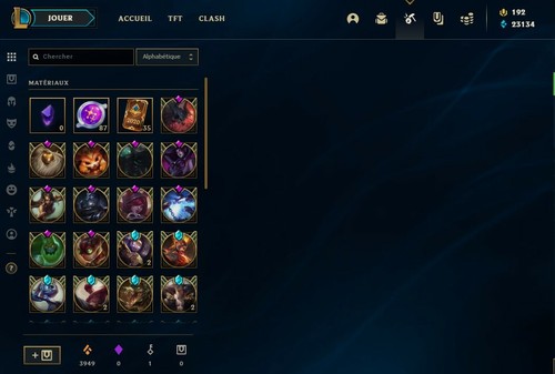 Compte league legend all - league,