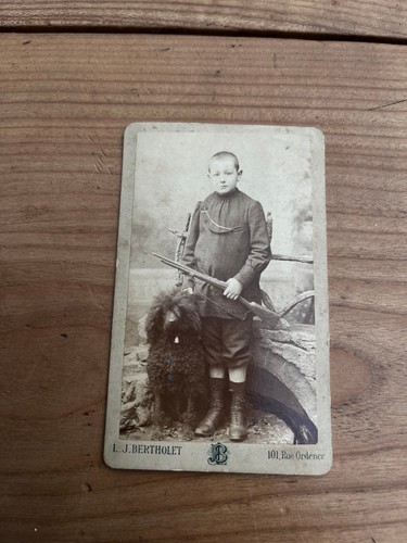 Photo cdv enfant - photo, l