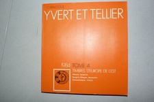 catalogue  Yvert et Tellier -